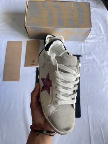 Golden goose super star weiß - golden,