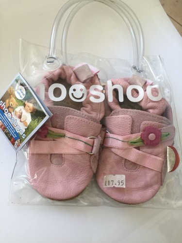 Shoo shoos babys rosa leder - shoos,